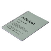 Gepersonaliseerde definitie van schoolleiderschap notitieboek (Linkerzijde)