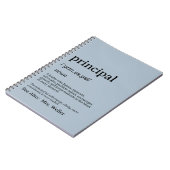Gepersonaliseerde definitie van schoolleiderschap notitieboek (Linkerzijde)