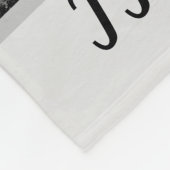 Gepersonaliseerde deken met een gepersonaliseerde  (Hoek)