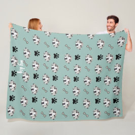 Gepersonaliseerde deken ontwerp voor hond