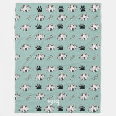 Gepersonaliseerde deken ontwerp voor hond (Voorkant)