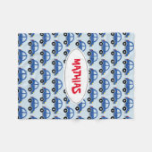 Gepersonaliseerde deken van het kind van de auto v (Voorkant (Horizontaal))