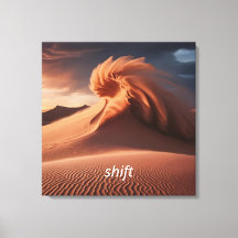 Gepersonaliseerde Desert Sandstorm / Dust Storm