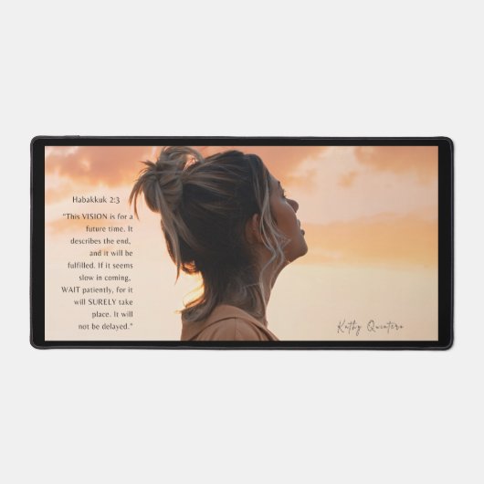 Gepersonaliseerde Desk Mat- Custom Kantoor Accesso Bureaumat (Voorkant)