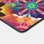 Gepersonaliseerde Desk Mat, Desk Mat, Mandala Desk Bureaumat (Hoek)