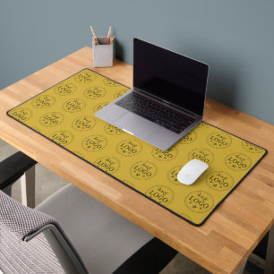 Gepersonaliseerde Desk Mat met Custom Logo Pattern