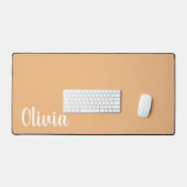 Gepersonaliseerde Desk Mat met Naam | Aangepaste M (Keyboard & Muis)
