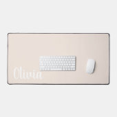 Gepersonaliseerde Desk Mat met Naam | Aangepaste M (Keyboard & Muis)