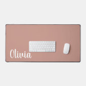 Gepersonaliseerde Desk Mat met Naam | Aangepaste M (Keyboard & Muis)