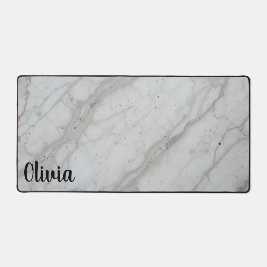 Gepersonaliseerde Desk Mat met Naam | Aangepaste M (Voorkant)