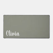 Gepersonaliseerde Desk Mat met Naam | Aangepaste M (Voorkant)