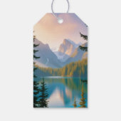 Gepersonaliseerde Details Foto Huwelijksgunst Gift Cadeaulabel (Achterkant)