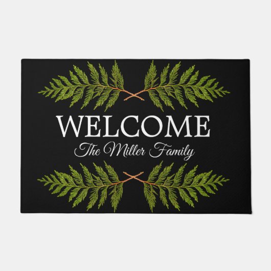 Gepersonaliseerde deurmat gepersonaliseerd (Voorkant)