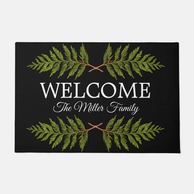 Gepersonaliseerde deurmat gepersonaliseerd (Voorkant)