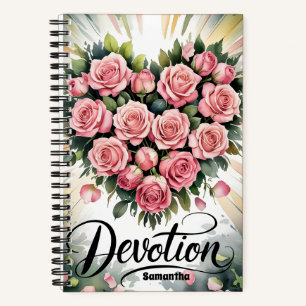 Gepersonaliseerde Devotie Christelijke Vrouwen Jou Notitieboek