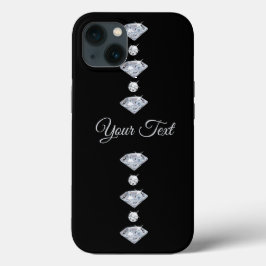 Gepersonaliseerde diamanten Case-Mate iPhone case