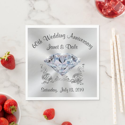  gepersonaliseerde diamanten servetten (Insitu)