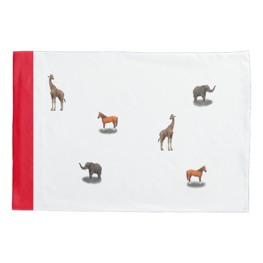 Gepersonaliseerde Dieren Kussensloop (Achterkant)