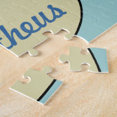 gepersonaliseerde dierentuindieren legpuzzel (Zijkant)