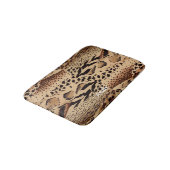 Gepersonaliseerde dierlijke patroon ontwerp print  badmat (Gekanteld)