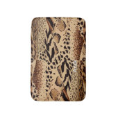 Gepersonaliseerde dierlijke patroon ontwerp print  badmat (Voorkant Verticaal)