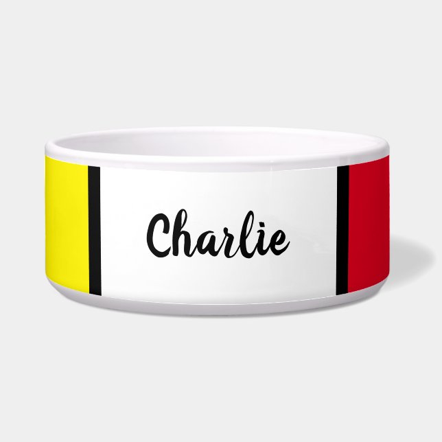 Gepersonaliseerde diervoeding voor huisdieren voerbakje (Voorkant)