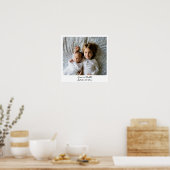 Gepersonaliseerde digitale foto en tekst poster (Keuken)