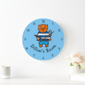 Gepersonaliseerde Dillon de kat Grote Klok (Huis)