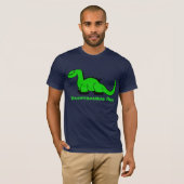 Gepersonaliseerde Dinosaur Adult T-Shirt voor mann (Voorkant volledig)