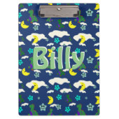 Gepersonaliseerde Dinosaur Klembord (Voorkant)