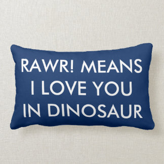 Gepersonaliseerde Dinosaur Lumbar Pillow Dino Deco Kussen