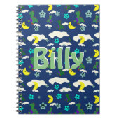 Gepersonaliseerde Dinosaur Notitieboek (Voorkant)