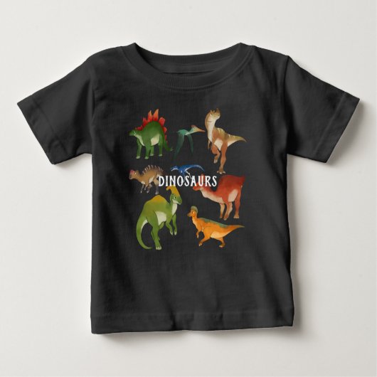 Gepersonaliseerde dinosauriërs Schuine kleuren bru (Voorkant)