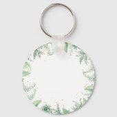 Gepersonaliseerde Dinosaurs Jurasic Wild One Sleutelhanger (Achterkant)