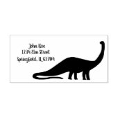 Gepersonaliseerde Dinosaurus Adresstempel - Custom Rubberstempel (Afrduk)