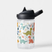 Gepersonaliseerde Dinosaurus Kind Waterfles (Links)
