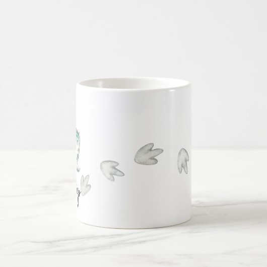 Gepersonaliseerde Dinosaurus mok (Center)