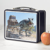 Gepersonaliseerde Dinosaurus Stagecoach Lunch Box (In situ)