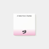 Gepersonaliseerde Dinosaurus T. rex Post-it® Notes (Voorkant)