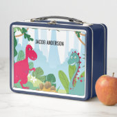 Gepersonaliseerde Dinosaurus Terug naar School Naa (In situ)