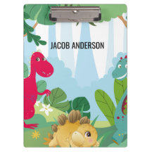 Gepersonaliseerde Dinosaurus Terug naar School Naa