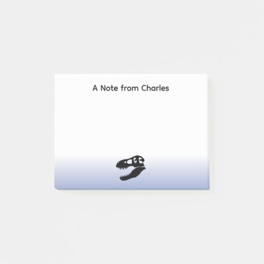 Gepersonaliseerde Dinosaurus Tyrannosaurus rex Post-it® Notes (Voorkant)