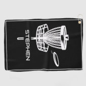 Gepersonaliseerde Disc Golf Handdoek (Horizontaal)