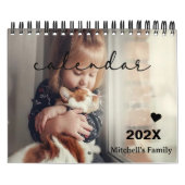 Gepersonaliseerde DIY Gift Idee | Aangepaste foto  Kalender (Hoes)