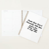 Gepersonaliseerde DIY-planner | Aangepast persoonl Planner (Display)