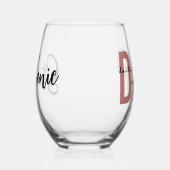 Gepersonaliseerde DNP Doctor of Nursing Practice Wijnglas Zonder Voet (Rechts)