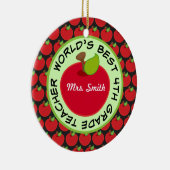 Gepersonaliseerde docent in de vierde graad keramisch ornament (Rechts)