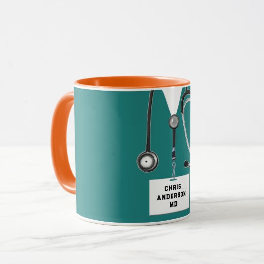 Gepersonaliseerde Doctor Gift Mok (Voorkant links)