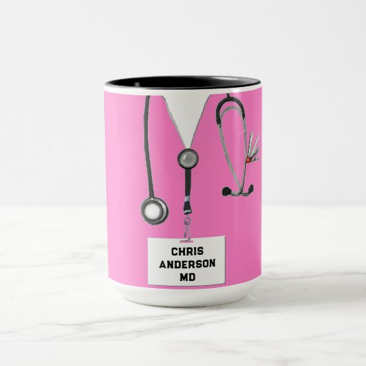 Gepersonaliseerde Doctor Gift Mok (Midden)