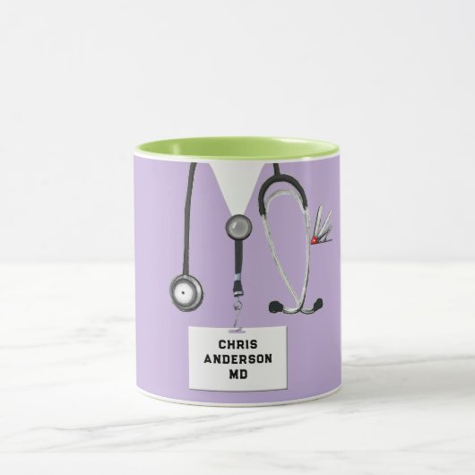 Gepersonaliseerde Doctor Gift Mok (Midden)